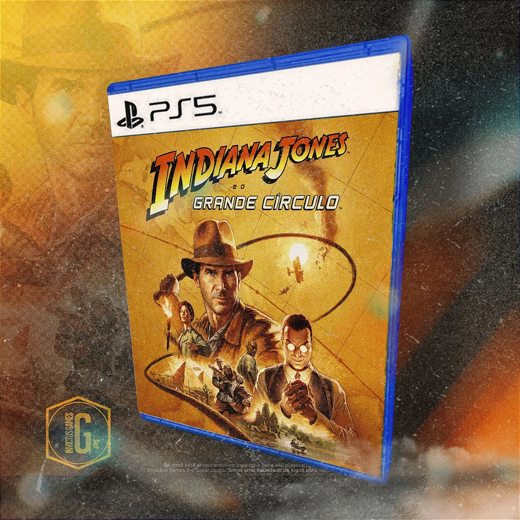 Indiana Jones e o Grande Círculo - PS5 – INVICTUS GAMES