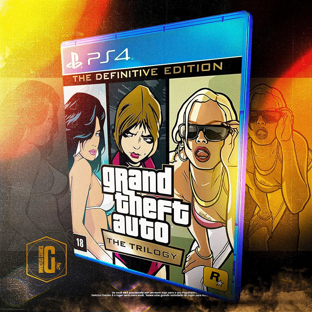 GTA TRILOGY The Definitive Edition - PS4